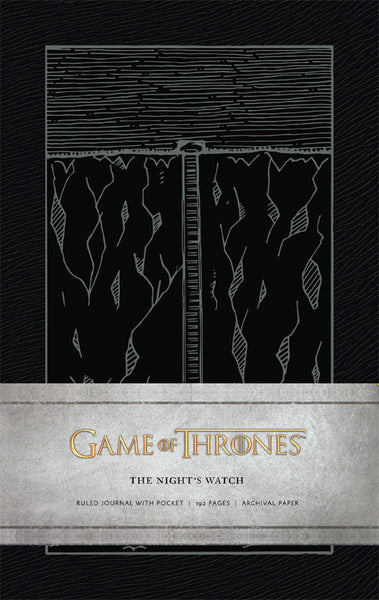 insight editions Game of Thrones: The Night's Watch Hardcover Ruled Journal – Insight Editions