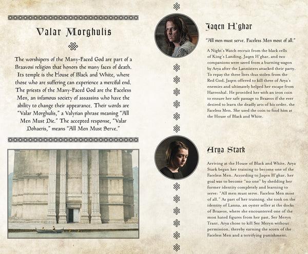 Insight Editions Game Of Thrones: Valar Morghulis Hardcover Ruled Journal – Insight Editions