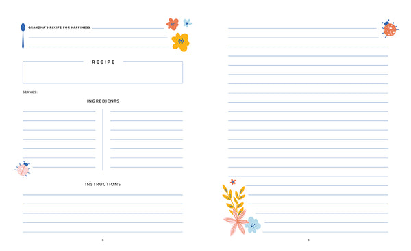 Insight Editions Grandmother's Recipe Journal – Insight Editions