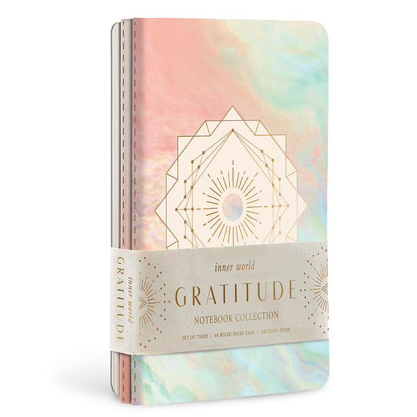 insight editions Gratitude Sewn Notebook Collection (Set of 3) – Insight Editions