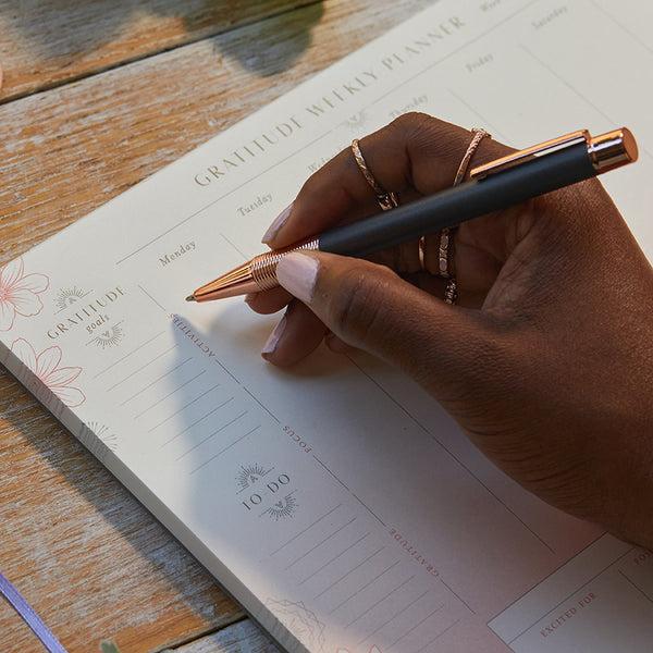 Insight Editions Gratitude Weekly Planner Notepad – Insight Editions