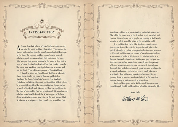 Insight Editions Guillermo Del Toro Hardcover Blank Sketchbook – Insight Editions