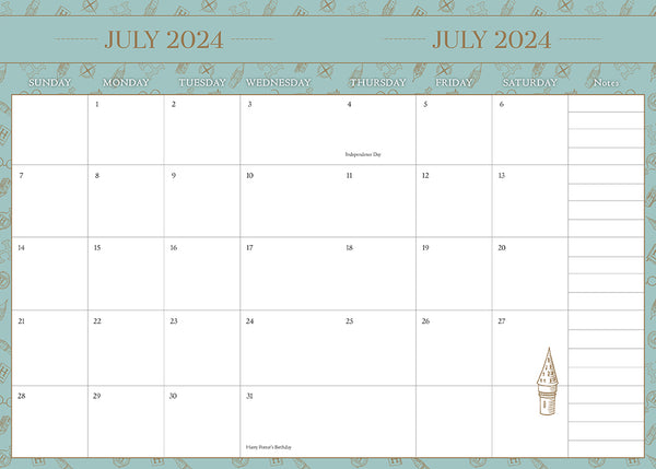 Insight Editions Harry Potter 2024-2025 Academic Year Planner – Insight Editions