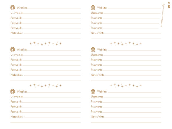 Insight Editions Harry Potter: Alohomora Password Book – Insight Editions