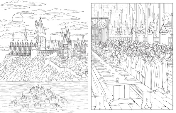 Insight Editions Harry Potter: An Official Hogwarts Coloring Book – Insight Editions