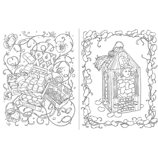 Insight Editions Harry Potter: An Official Sweets And Treats Coloring Book – Insight Editions