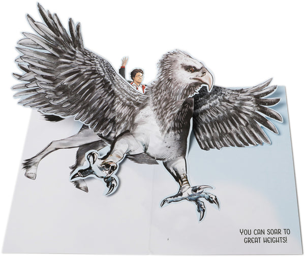 insight editions Harry Potter: Buckbeak Pop-Up Card – Insight Editions
