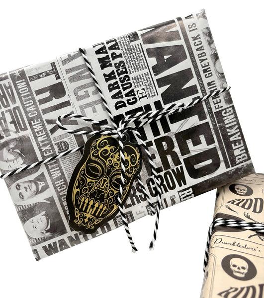Insight Editions Harry Potter: Dark Arts Gift Wrap Stationery Set – Insight Editions