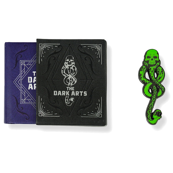 Insight Editions Harry Potter: Dark Arts Tiny Book And Pin Set – Insight Editions