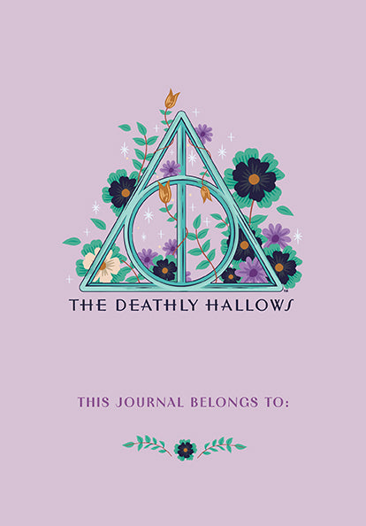 Insight Editions Harry Potter: Deathly Hallows Embroidered Journal – Insight Editions