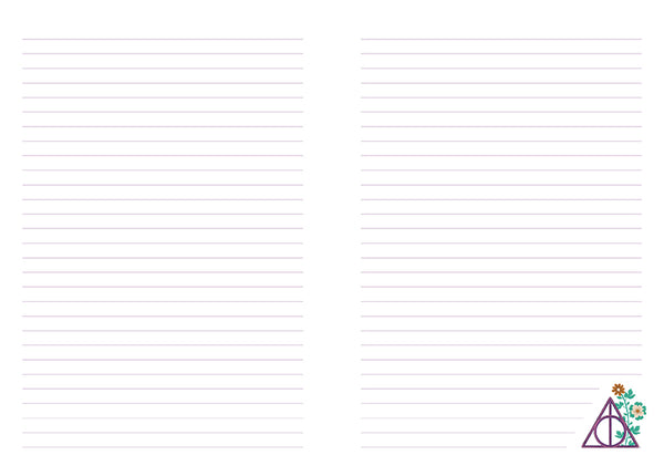 Insight Editions Harry Potter: Deathly Hallows Embroidered Journal – Insight Editions