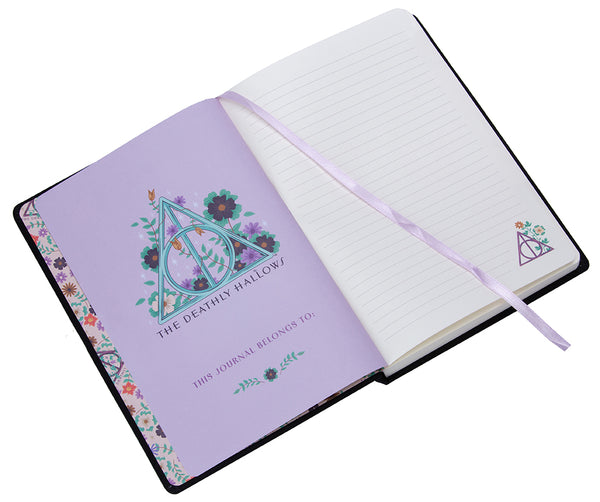 Insight Editions Harry Potter: Deathly Hallows Embroidered Journal – Insight Editions