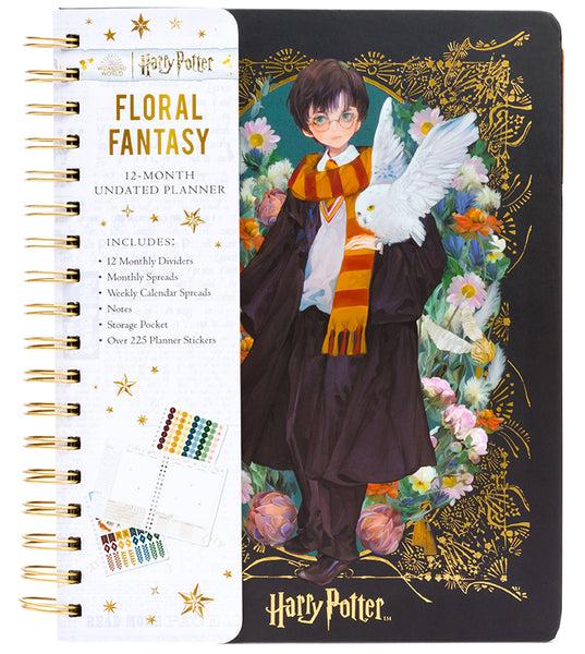 insight editions Harry Potter: Floral Fantasy 12-Month Undated Planner – Insight Editions
