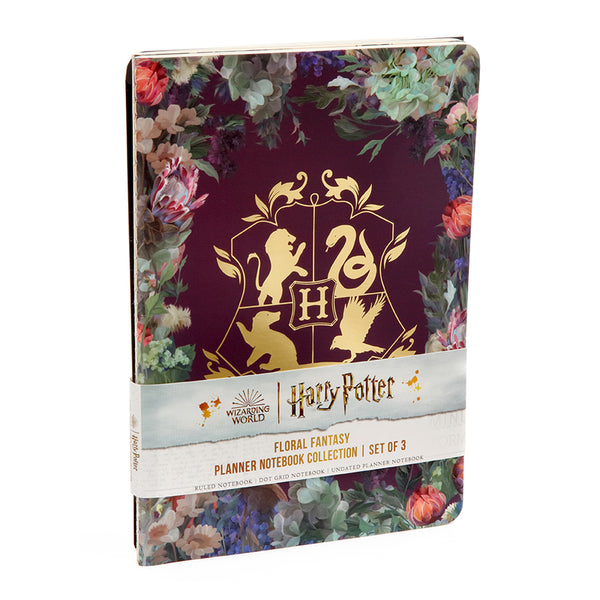 Insight Editions Harry Potter: Floral Fantasy Planner Notebook Collection (Set Of 3) – Insight Editions