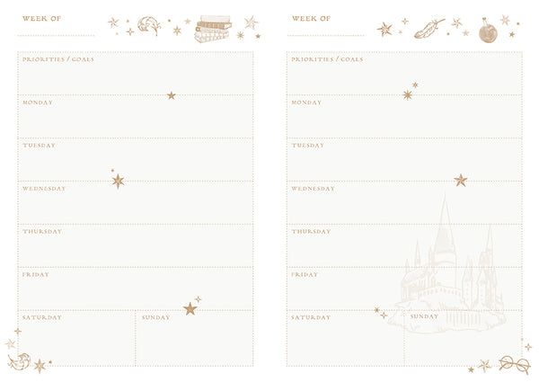 Insight Editions Harry Potter: Floral Fantasy Planner Notebook Collection (Set Of 3) – Insight Editions