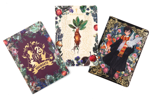 insight editions Harry Potter: Floral Fantasy Planner Notebook Collection (Set of 3) – Insight Editions