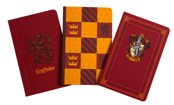 insight editions Harry Potter: Gryffindor Pocket Notebook Collection (Set of 3) – Insight Editions