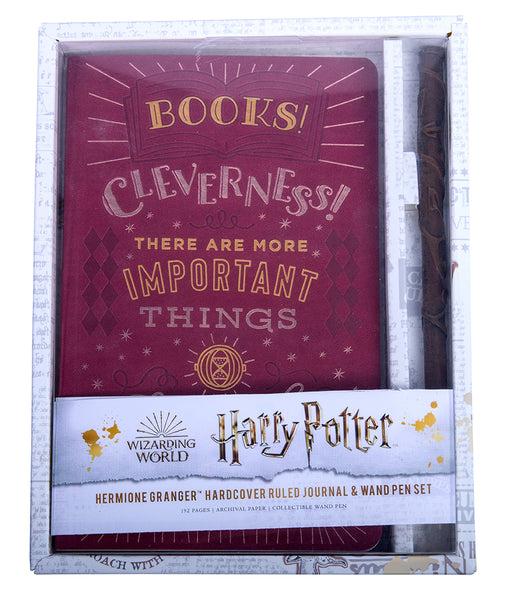 insight editions Harry Potter: Hermione Granger Hardcover Ruled Journal and Wand Pen Se – Insight Editions