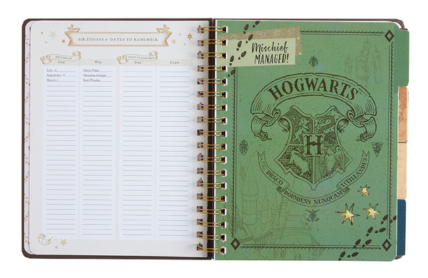 Insight Editions Harry Potter: Hogwarts 12-Month Undated Planner – Insight Editions