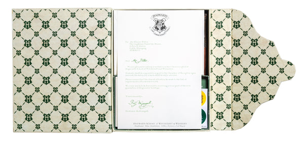 Insight Editions Harry Potter: Hogwarts Acceptance Letter Stationery Set – Insight Editions