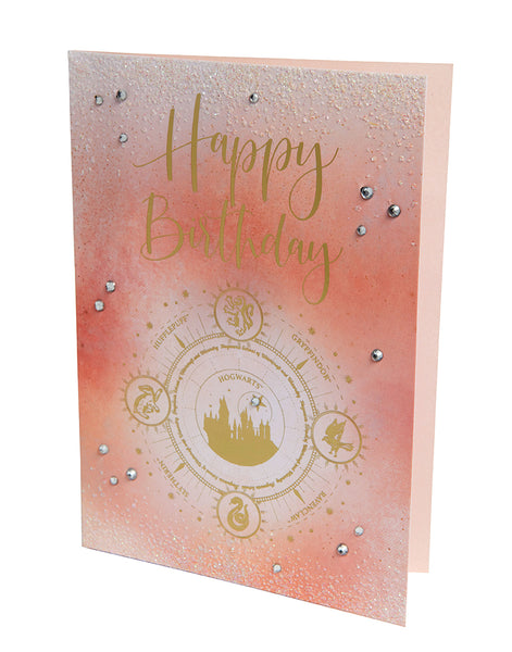 Insight Editions Harry Potter: Hogwarts Constellation Birthday Embellished Card – Insight Editions