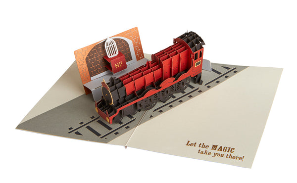 insight editions Harry Potter: Hogwarts Express Signature Pop-Up Card – Insight Editions