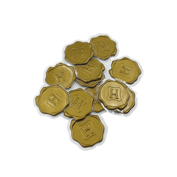 Insight Editions Harry Potter: Hogwarts Gold Wax Sticker Seals (Set Of 50) – Insight Editions