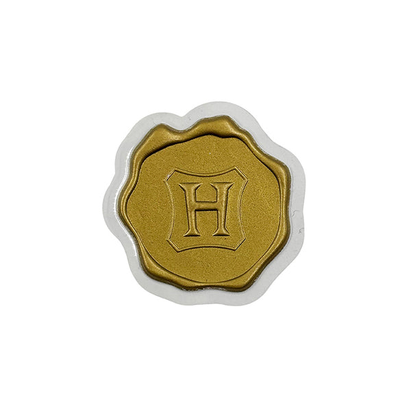 Insight Editions Harry Potter: Hogwarts Gold Wax Sticker Seals (Set Of 50) – Insight Editions