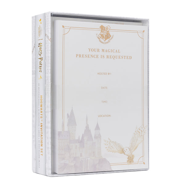 insight editions Harry Potter: Hogwarts Invitation Set (Set of 30) – Insight Editions