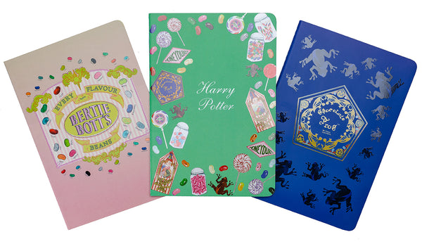 insight editions Harry Potter: Honeydukes Planner Notebook Collection (Set of 3) – Insight Editions