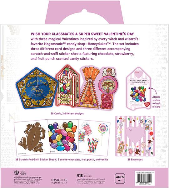 Insight Editions Harry Potter: Honeydukes Scratch & Sniff Sticker Valentines – Insight Editions
