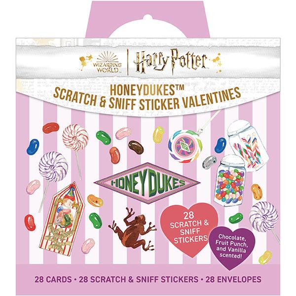 insight editions Harry Potter: Honeydukes Scratch & Sniff Sticker Valentines – Insight Editions