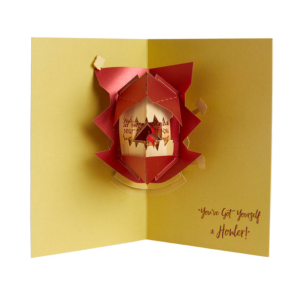 Insight Editions Harry Potter: Howler Pop-Up Card – Insight Editions