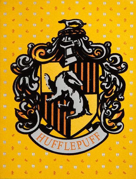 insight editions Harry Potter: Hufflepuff Embellished Card – Insight Editions