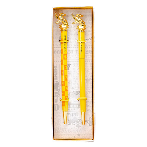 insight editions Harry Potter: Hufflepuff Pen and Pencil Set (Set of 2) – Insight Editions