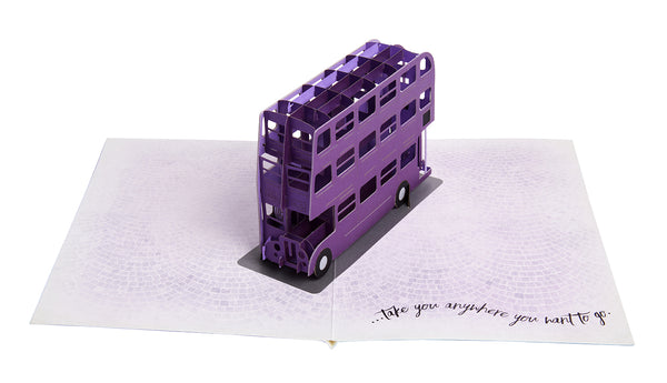 Insight Editions Harry Potter: Knight Bus Birthday Signature Pop-Up Card – Insight Editions