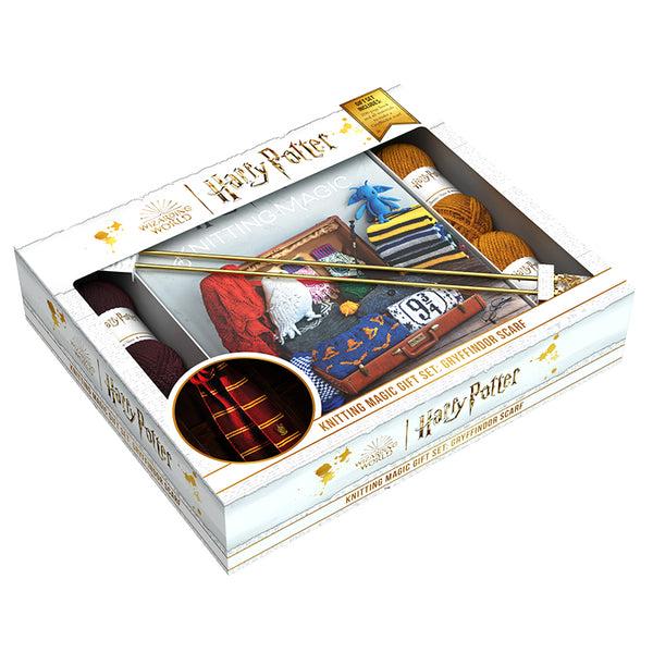 insight editions Harry Potter Knitting Magic Gift Set: Gryffindor Scarf – Insight Editions