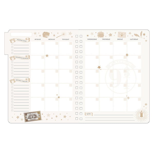 Insight Editions Harry Potter: Magical Places 12-Month Undated Planner – Insight Editions