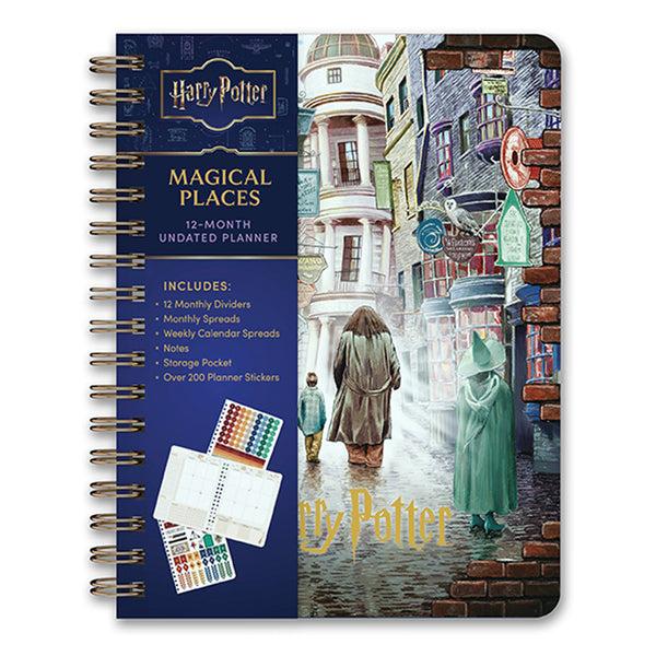insight editions Harry Potter: Magical Places 12-Month Undated Planner – Insight Editions