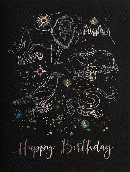 insight editions Harry Potter: Night Sky Birthday Embellished Card – Insight Editions