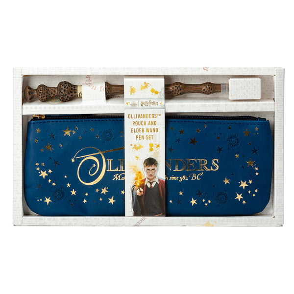 insight editions Harry Potter: Ollivanders Pouch and Elder Wand Pen Set – Insight Editions