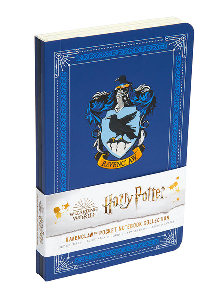 Insight Editions Harry Potter: Ravenclaw Pocket Notebook Collection (Set Of 3) – Insight Editions
