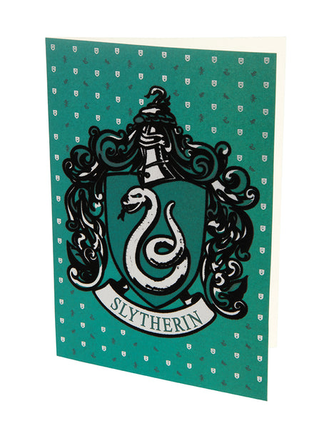 Insight Editions Harry Potter: Slytherin Embellished Card – Insight Editions