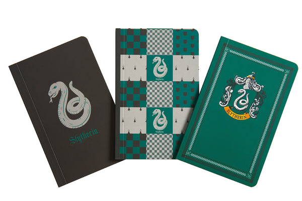 insight editions Harry Potter: Slytherin Pocket Notebook Collection (Set of 3) – Insight Editions