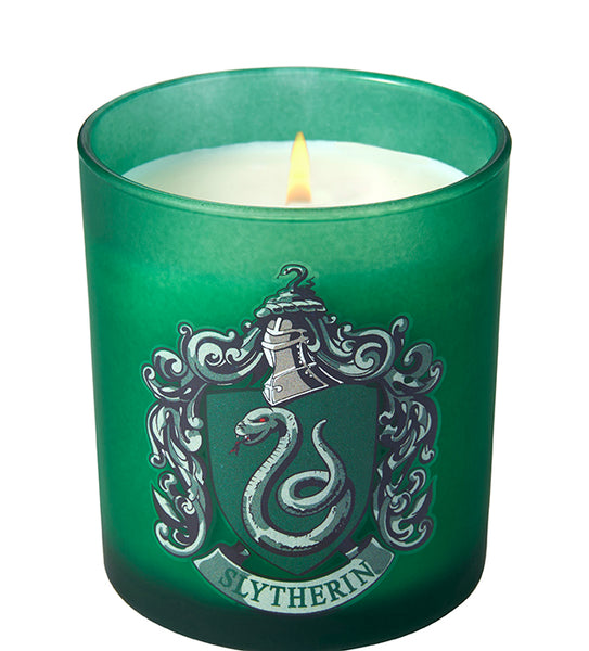 insight editions Harry Potter: Slytherin Scented Glass Candle – Insight Editions