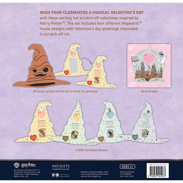 Insight Editions Harry Potter: Sorting Hat Scratch-Off Valentines – Insight Editions