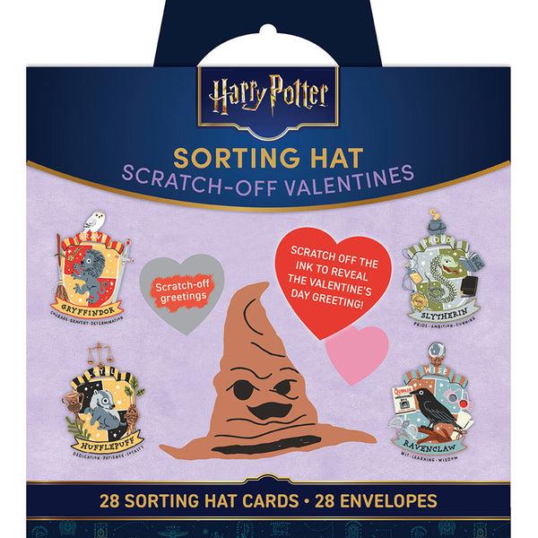 insight editions Harry Potter: Sorting Hat Scratch-Off Valentines – Insight Editions
