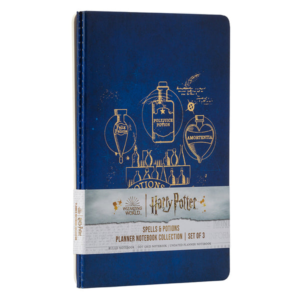 Insight Editions Harry Potter: Spell And Potions Planner Notebook Collection (Set Of 3) – Insight Editions