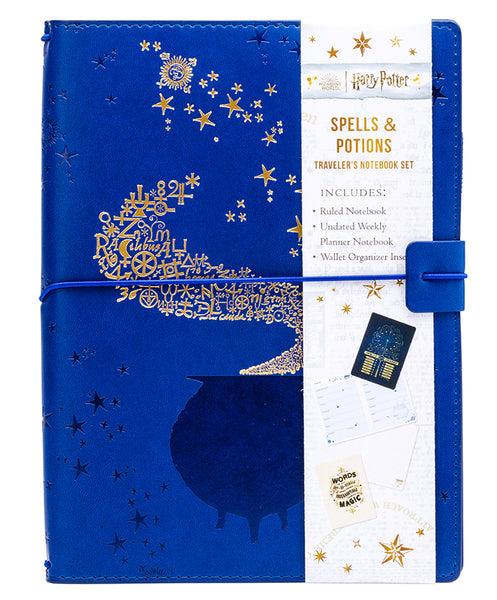 insight editions Harry Potter: Spells and Potions Traveler's Notebook Set – Insight Editions
