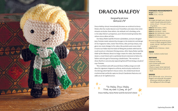 Insight Editions Harry Potter: The Official Book Of Crochet Amigurumi – Insight Editions